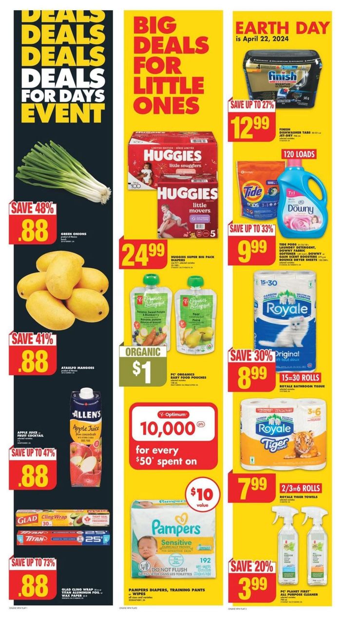 No Frills catalogue in Vancouver | Big Deals For Little Ones | 2024-04-18 - 2024-04-24