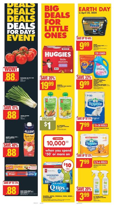 Grocery offers in Kenora | No Frills Weekly ad in No Frills | 2024-04-18 - 2024-04-24