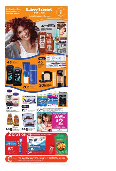 Pharmacy & Beauty offers in Petty Harbour-Maddox Cove | Weekly Ad in Lawtons Drugs | 2024-04-19 - 2024-04-25