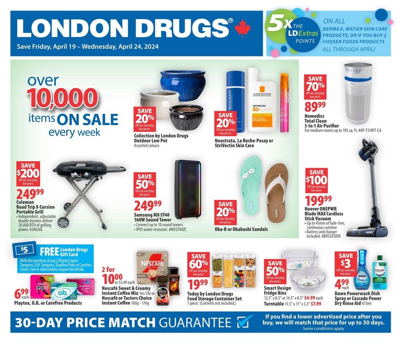 London Drugs catalogue in Surrey | Over 10,000 items ON SALE every week | 2024-04-19 - 2024-04-24