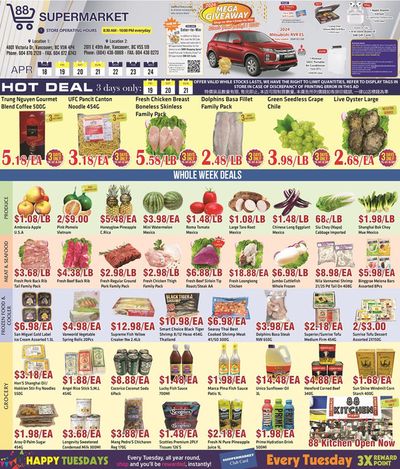 88 Supermarket catalogue | 88 Supermarket weekly specials | 2024-04-19 - 2024-05-03