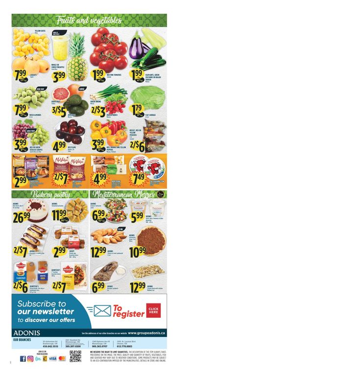 Marché Adonis catalogue in Quebec | Weekly | 2024-04-18 - 2024-04-24