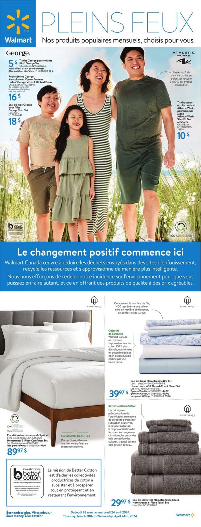 Walmart catalogue in La Pocatière | PLEINS FEUX | 2024-04-18 - 2024-04-25