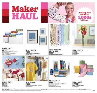 Michaels catalogue in Vancouver | 4/19 Weekly Ad Canada | 2024-04-19 - 2024-04-25