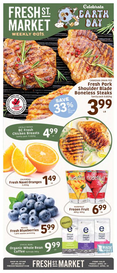 Fresh St Market catalogue in Vancouver | Celebrate Earth Day | 2024-04-19 - 2024-05-03