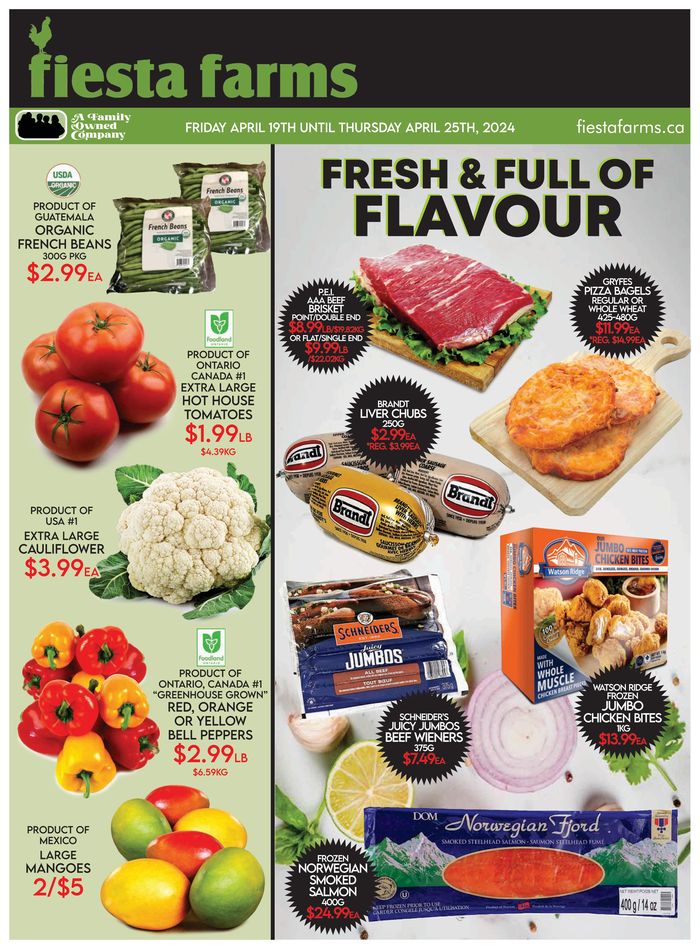 Fiesta Farms catalogue in Toronto | Fresh & Full Of Flavour | 2024-04-19 - 2024-05-03