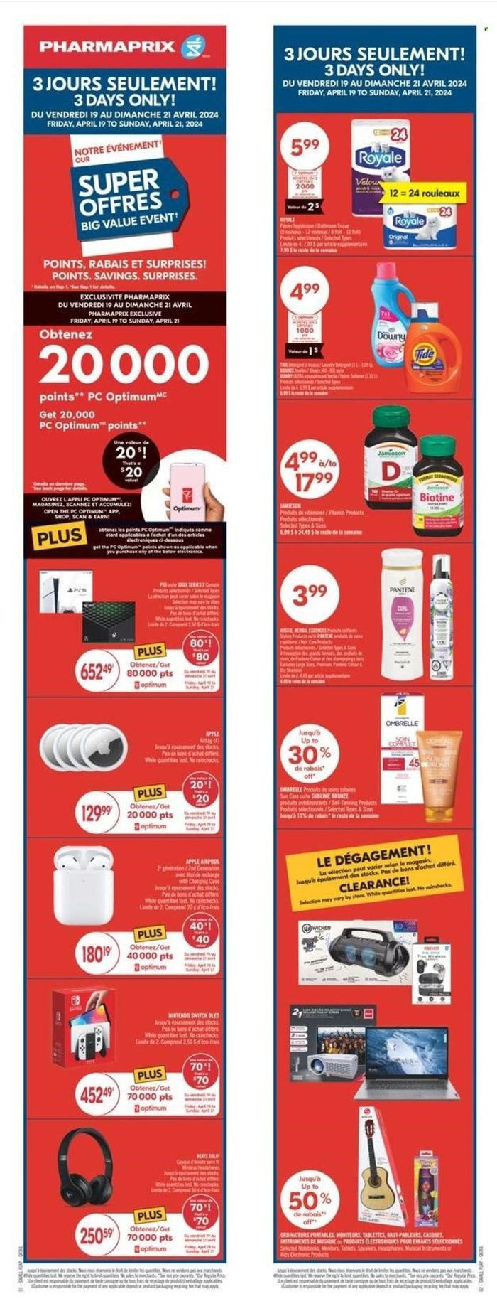 Pharmaprix catalogue in Quebec | Super Offers | 2024-04-19 - 2024-05-03