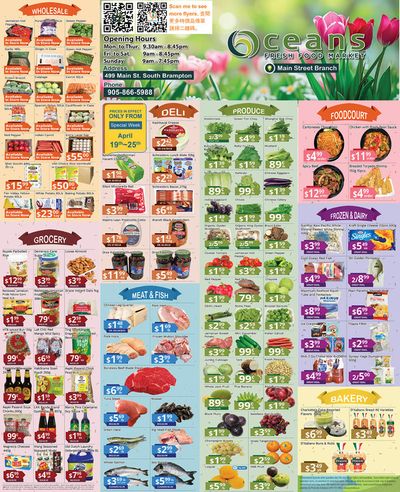 Oceans Fresh Food Market catalogue in Mississauga | Main Street Branch Specials | 2024-04-19 - 2024-05-03