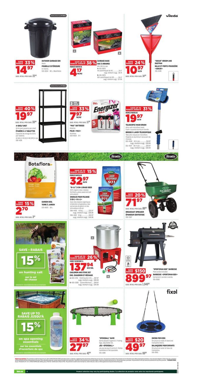 BMR catalogue in Val-d'Or | Weekly Ad | 2024-04-18 - 2024-04-24