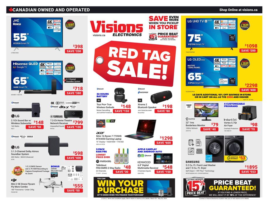 Visions Electronics catalogue in Victoria BC | Flyer | 2024-04-19 - 2024-04-25