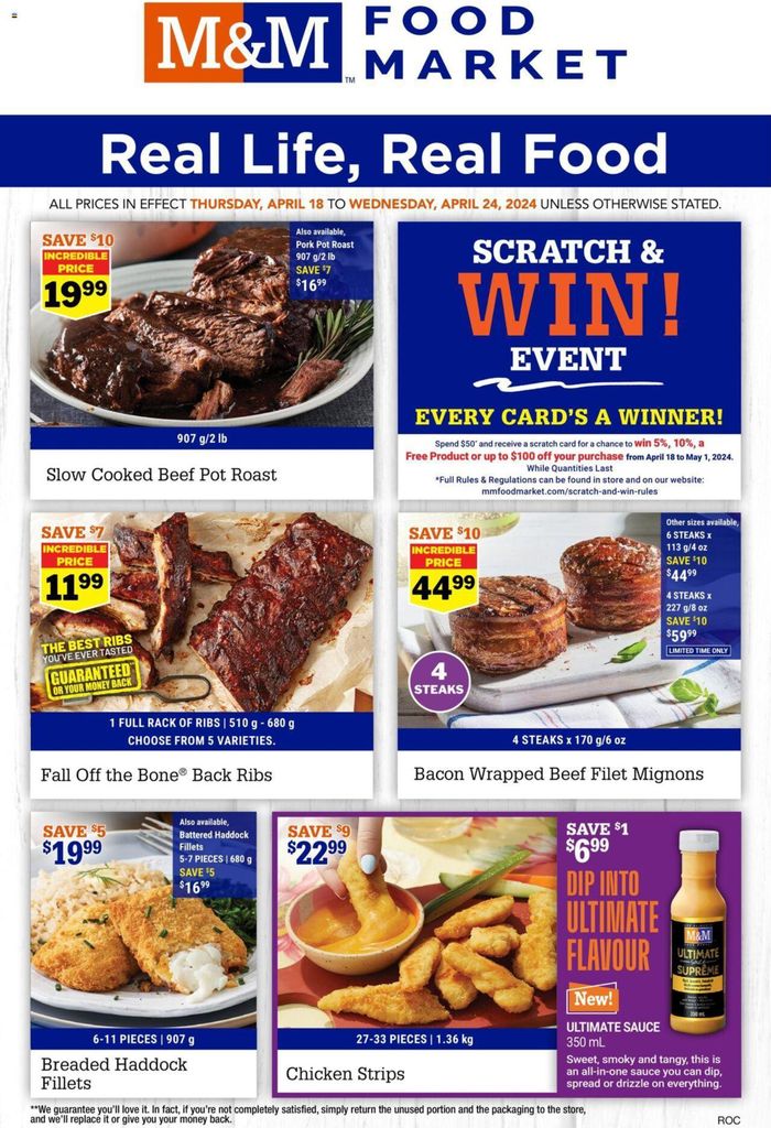 M&M Meat Shops catalogue in Prince George | M&M Meat Shops weekly flyer | 2024-04-18 - 2024-04-24