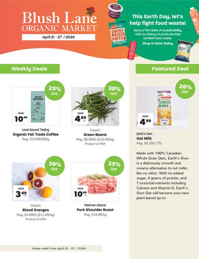 Grocery offers in Edmonton | Weekly Deals in Blush Lane | 2024-04-22 - 2024-04-27