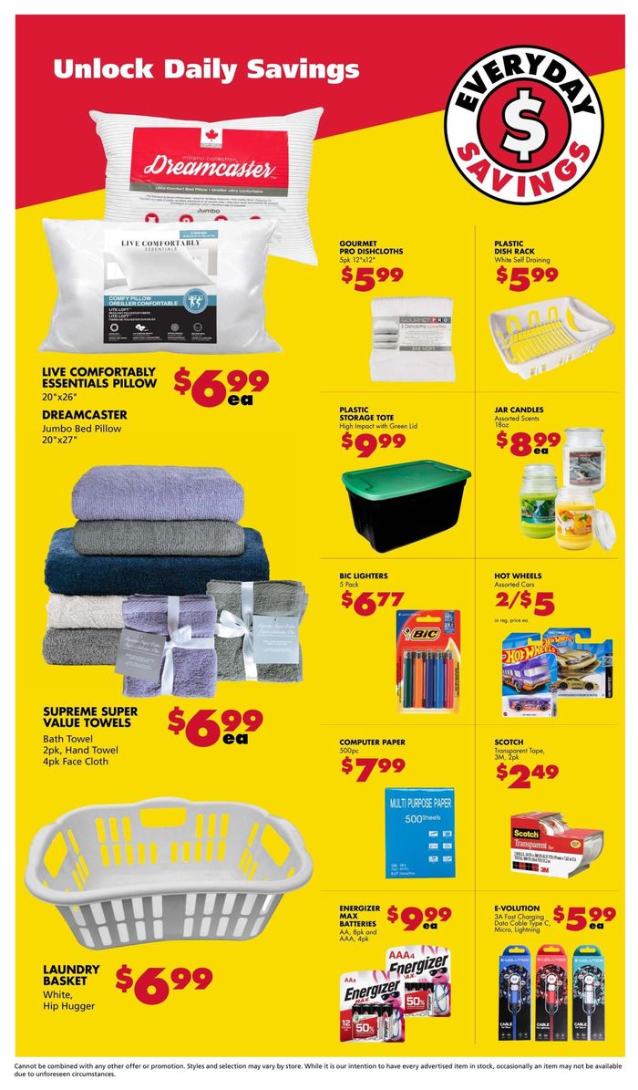 The Bargain Shop catalogue in Windsor (Ontario) | Everyday Savings | 2024-04-22 - 2024-05-08