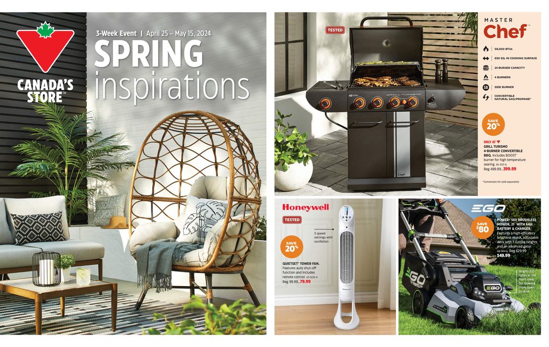 Canadian Tire catalogue in Hinton | Canadian Tire weekly flyer | 2024-04-25 - 2024-05-15