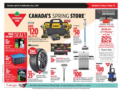 Canadian Tire catalogue in Lewisporte | Canada's Spring Store | 2024-04-25 - 2024-05-01