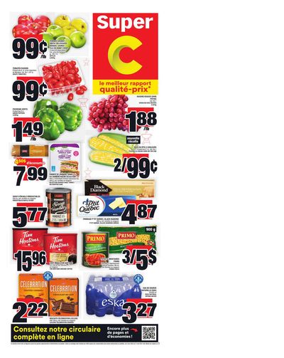 Grocery offers in Carignan | Le meilleur rapport qualité-prix in Super C | 2024-04-25 - 2024-05-01