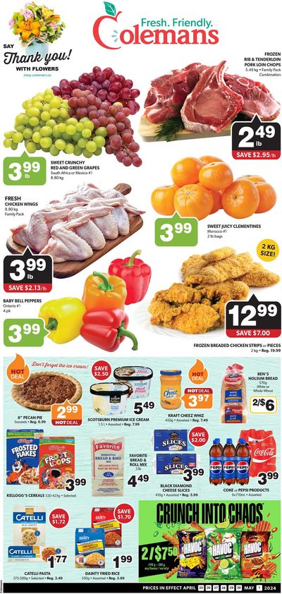 Coleman's catalogue in Stephenville Crossing | Coleman's flyer | 2024-04-25 - 2024-05-01