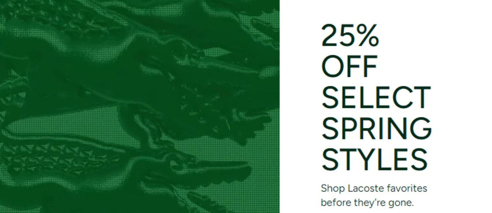 Lacoste catalogue in Gatineau | 25% OFF | 2024-04-23 - 2024-05-07