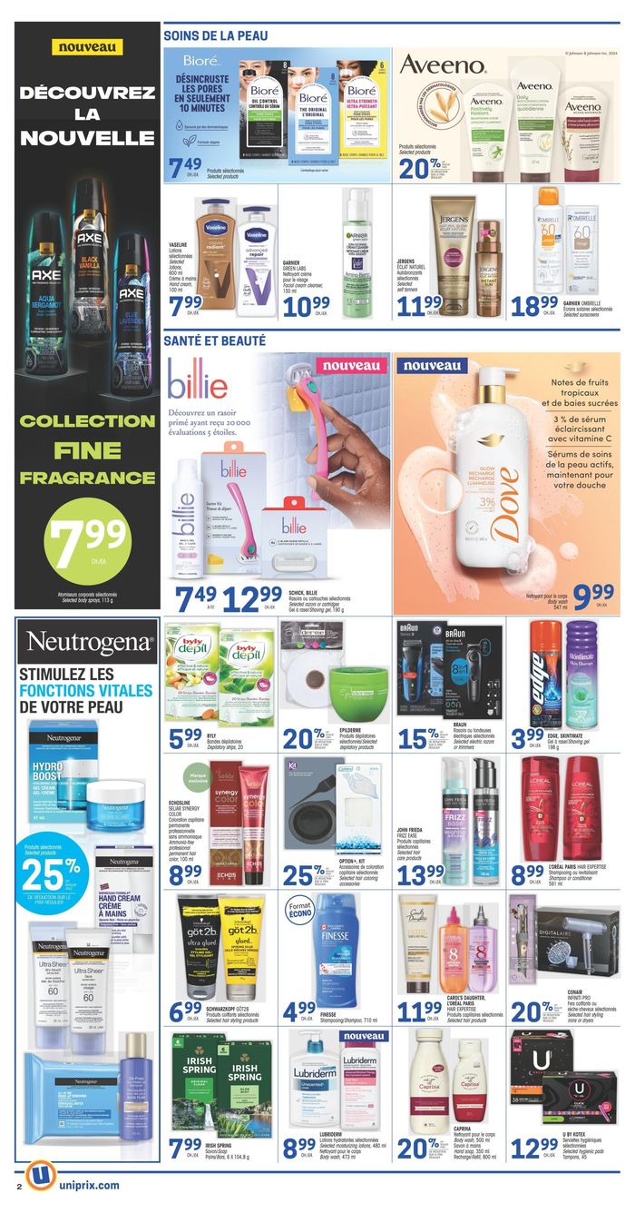 Uniprix catalogue in Shawinigan | Uniprix Weekly ad | 2024-04-25 - 2024-05-01