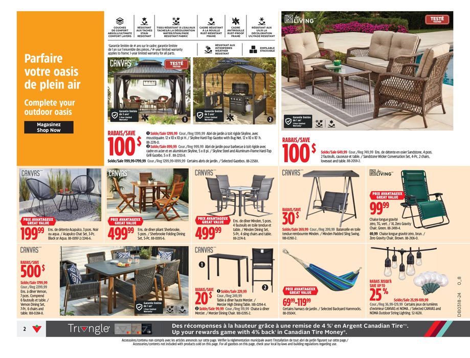 Canadian Tire catalogue in Sherbrooke QC | Canadian Tire weekly flyer | 2024-04-25 - 2024-05-01