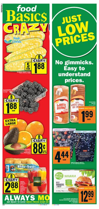 Grocery offers in Woodstock | Food Basics weekly flyer in Food Basics | 2024-04-25 - 2024-05-01