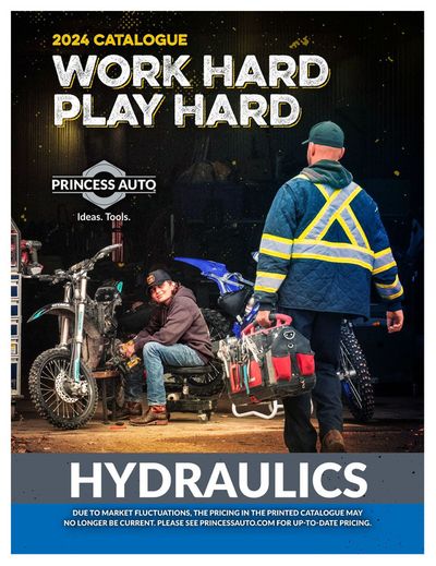 Princess Auto catalogue in Logy Bay-Middle Cove-Outer Cove | Hydraulics Catalogue | 2024-04-23 - 2025-04-22