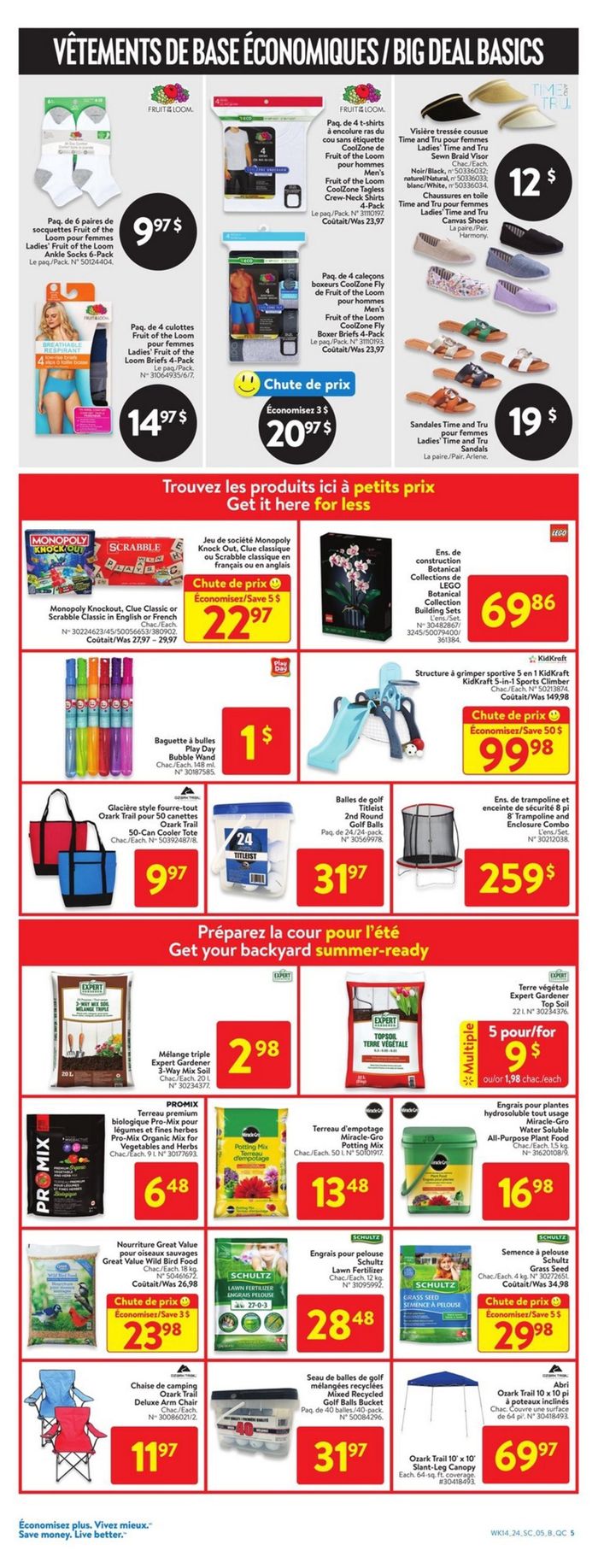 Walmart catalogue in La Pocatière | Walmart Weekly deals | 2024-04-24 - 2024-05-08