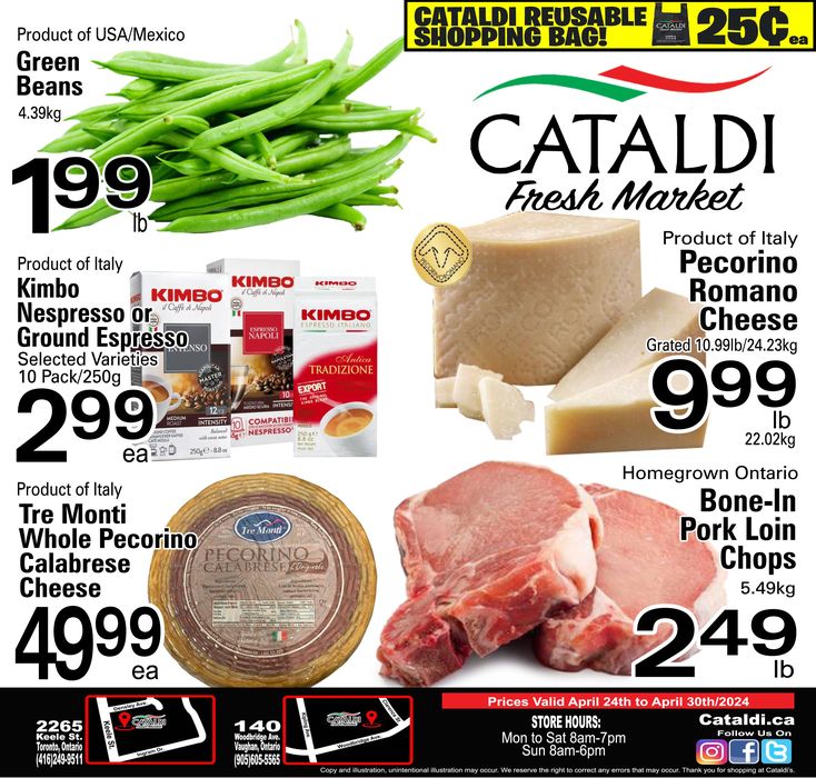 Cataldi catalogue | Cataldi Weekly Deals | 2024-04-24 - 2024-05-08