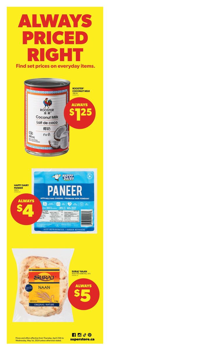 Real Canadian Superstore catalogue in Grande Prairie | Weekly Flyer | 2024-04-25 - 2024-05-01