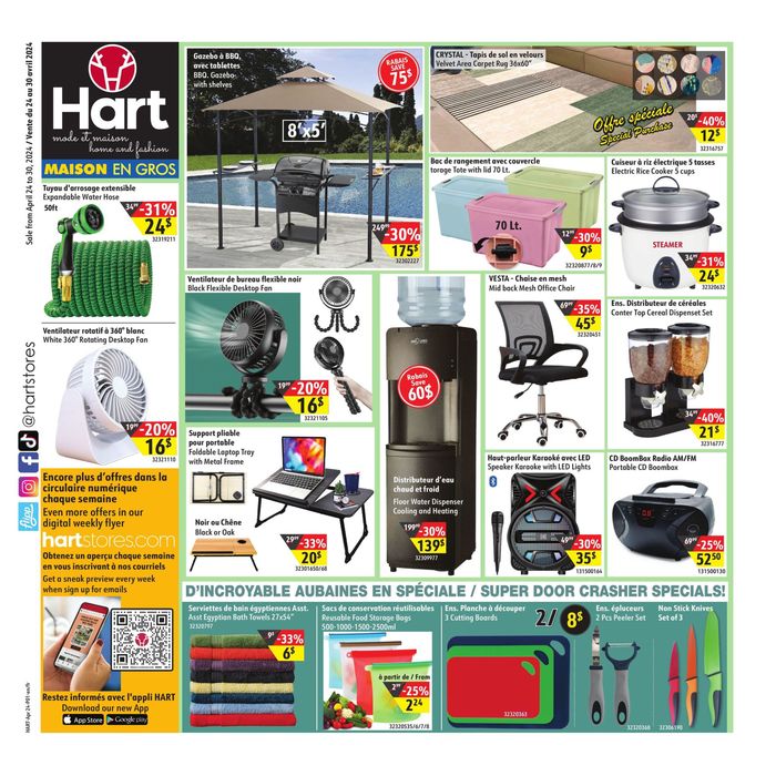 Hart catalogue in Val-d'Or | Flyer | 2024-04-24 - 2024-04-30