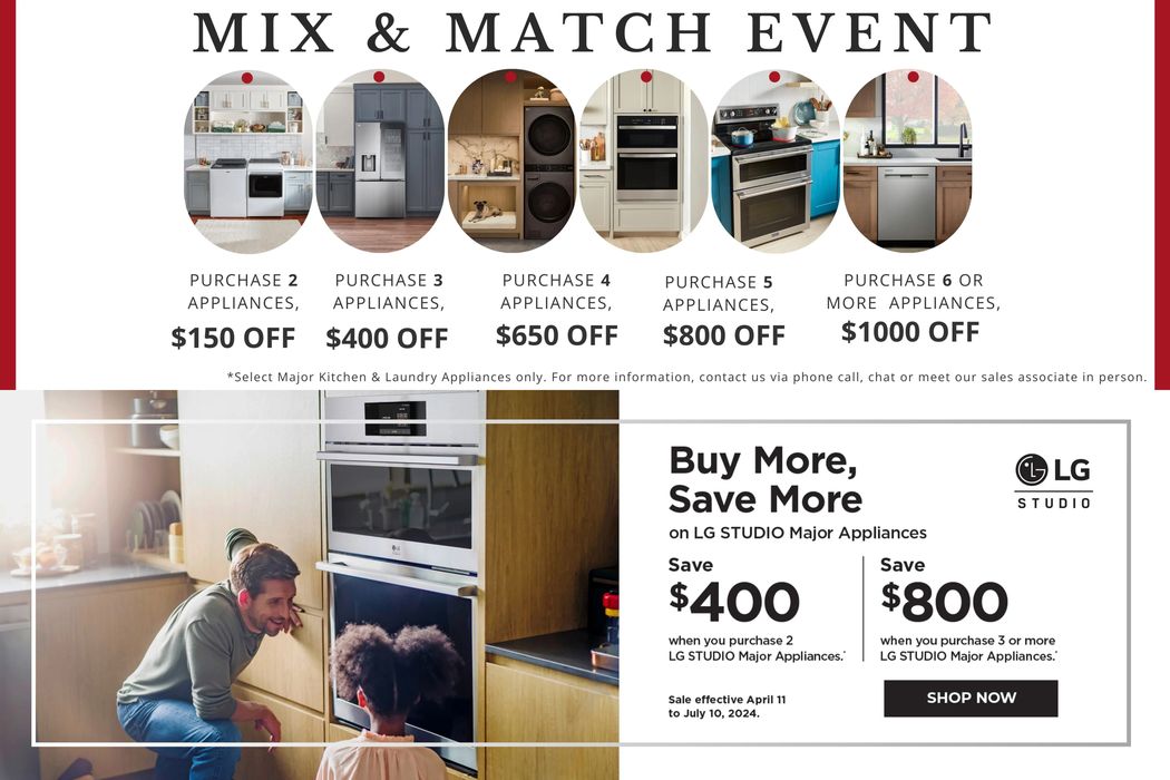Canadian Appliance Source catalogue in Markham | Mix & Match Event | 2024-04-24 - 2024-05-08