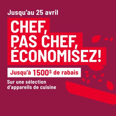 Electronics offers in Saint-Jean-sur-Richelieu | Jusqu'à 1500$ de rabais in Corbeil | 2024-04-24 - 2024-04-25