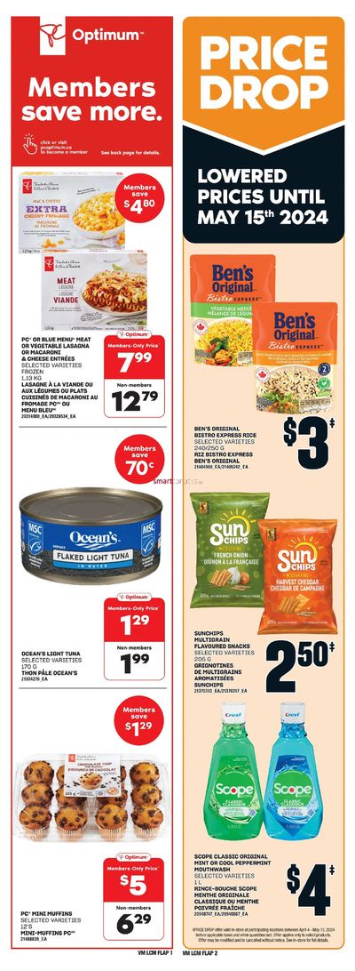Grocery offers in Saint Isidore | Valu-mart weeky flyer in Valu-mart | 2024-04-25 - 2024-05-01