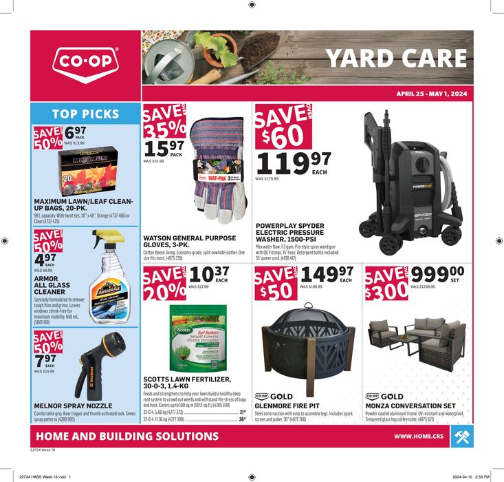 Co-op Home Centre catalogue in The Pas | Home Centre | 2024-04-25 - 2024-05-01