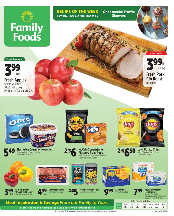 Family Foods catalogue in Vancouver | Family Foods weekly flyer | 2024-04-25 - 2024-05-09