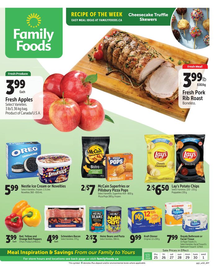 Family Foods catalogue in Luseland | Family Foods weekly flyer | 2024-04-25 - 2024-05-09