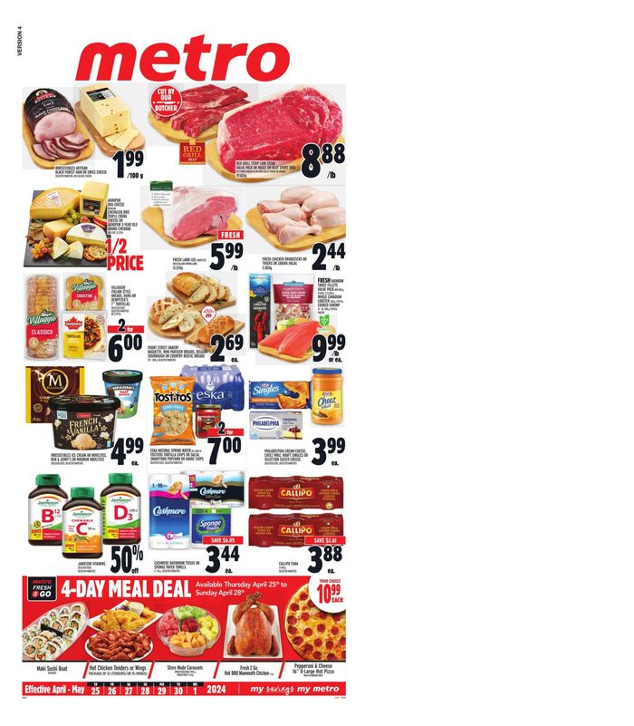 Metro catalogue in Mississippi Mills | Metro weekly flyer Ontario | 2024-04-25 - 2024-05-01