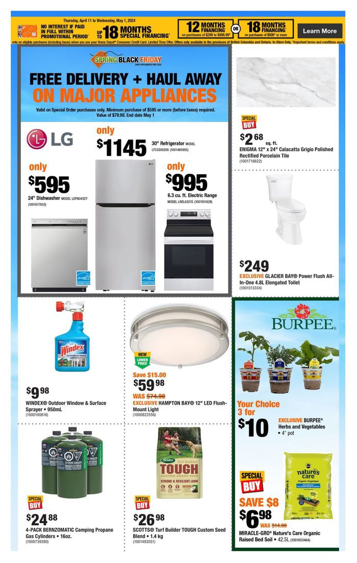 Home Depot catalogue in Pembroke | Weekly Flyer_CP | 2024-04-25 - 2024-05-01