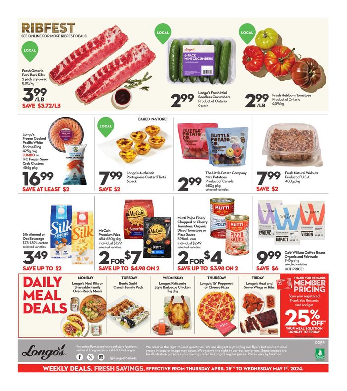 Longo's catalogue in Guelph | Weekly Flyer | 2024-04-25 - 2024-05-01