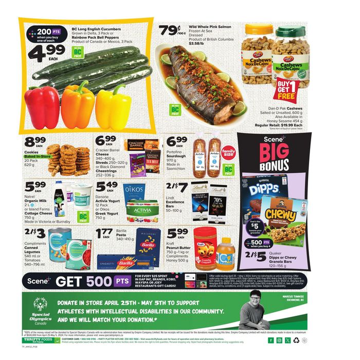 Thrifty Foods catalogue in Vancouver | Weekly Flyer | 2024-04-25 - 2024-05-01