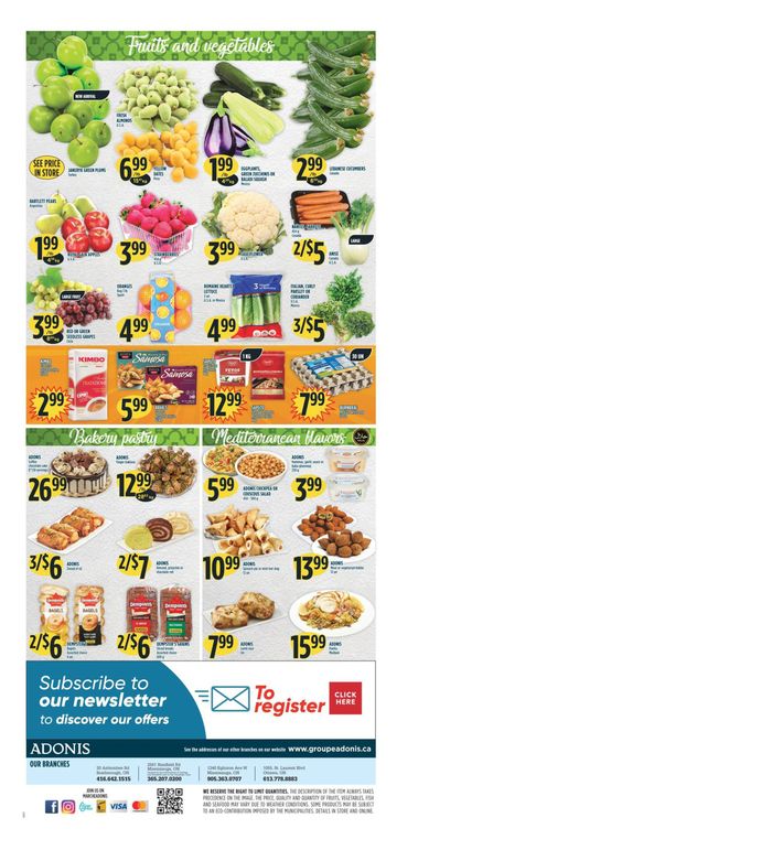 Marché Adonis catalogue in Quebec | Weekly | 2024-04-25 - 2024-05-01