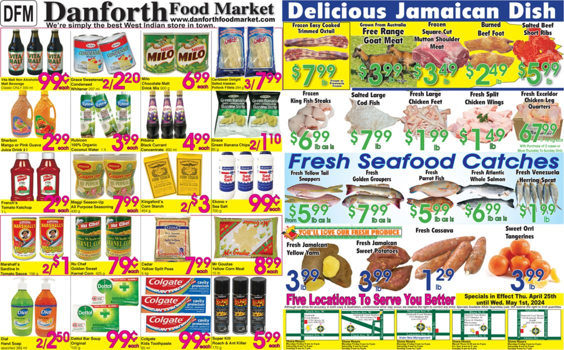 Danforth Food Market catalogue | Danforth Food Market | 2024-04-25 - 2024-05-09