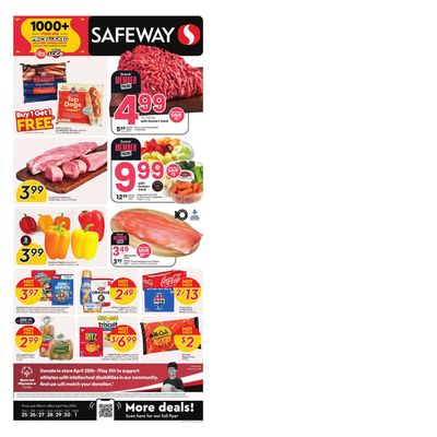 Grocery offers in Dawson Creek | Weekly Flyer in Safeway | 2024-04-25 - 2024-05-01
