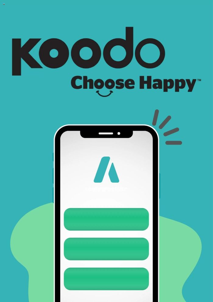 Koodo catalogue in Montreal | Koodo Choose Happy | 2024-04-25 - 2024-05-23