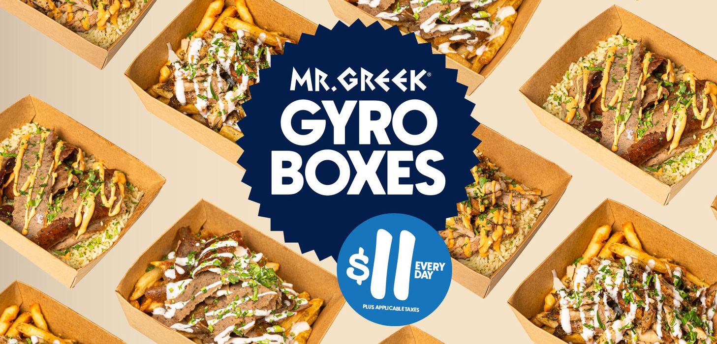 Mr Greek catalogue in Regina | Gyro Boxes | 2024-04-25 - 2024-05-09