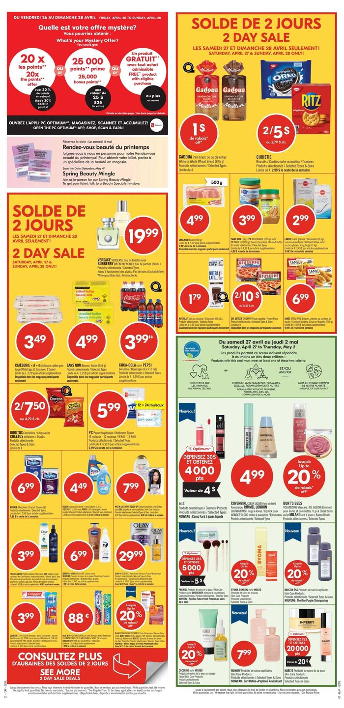 Shoppers Drug Mart catalogue in Saint John | Shoppers Drug Mart Weekly ad | 2024-04-27 - 2024-05-02