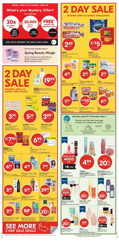 Grocery offers in Dawson Creek | Shoppers Drug Mart Weekly ad in Shoppers Drug Mart | 2024-04-27 - 2024-05-02