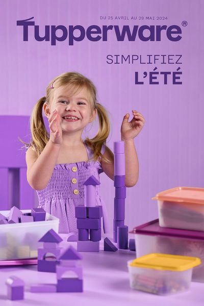 Home & Furniture offers in Montreal | Brochure - Français in Tupperware | 2024-04-26 - 2024-05-10