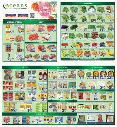 Oceans Fresh Food Market catalogue in Mississauga | Hello Spring Oceans Fresh Food Market | 2024-04-26 - 2024-05-10