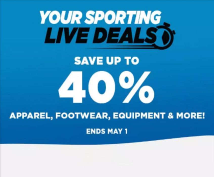 Sporting Life catalogue in Ottawa | Save Up To 40%  | 2024-04-26 - 2024-05-01